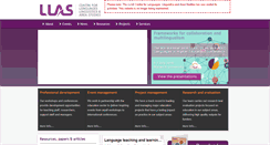 Desktop Screenshot of llas.ac.uk